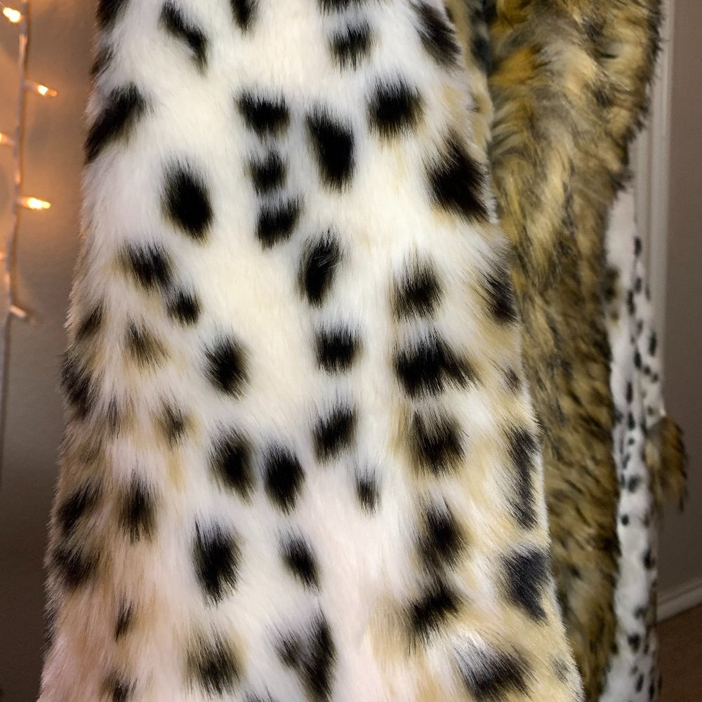 NWOT Fabulous Furs Faux Fur Coat XS - Picture 3 of 13